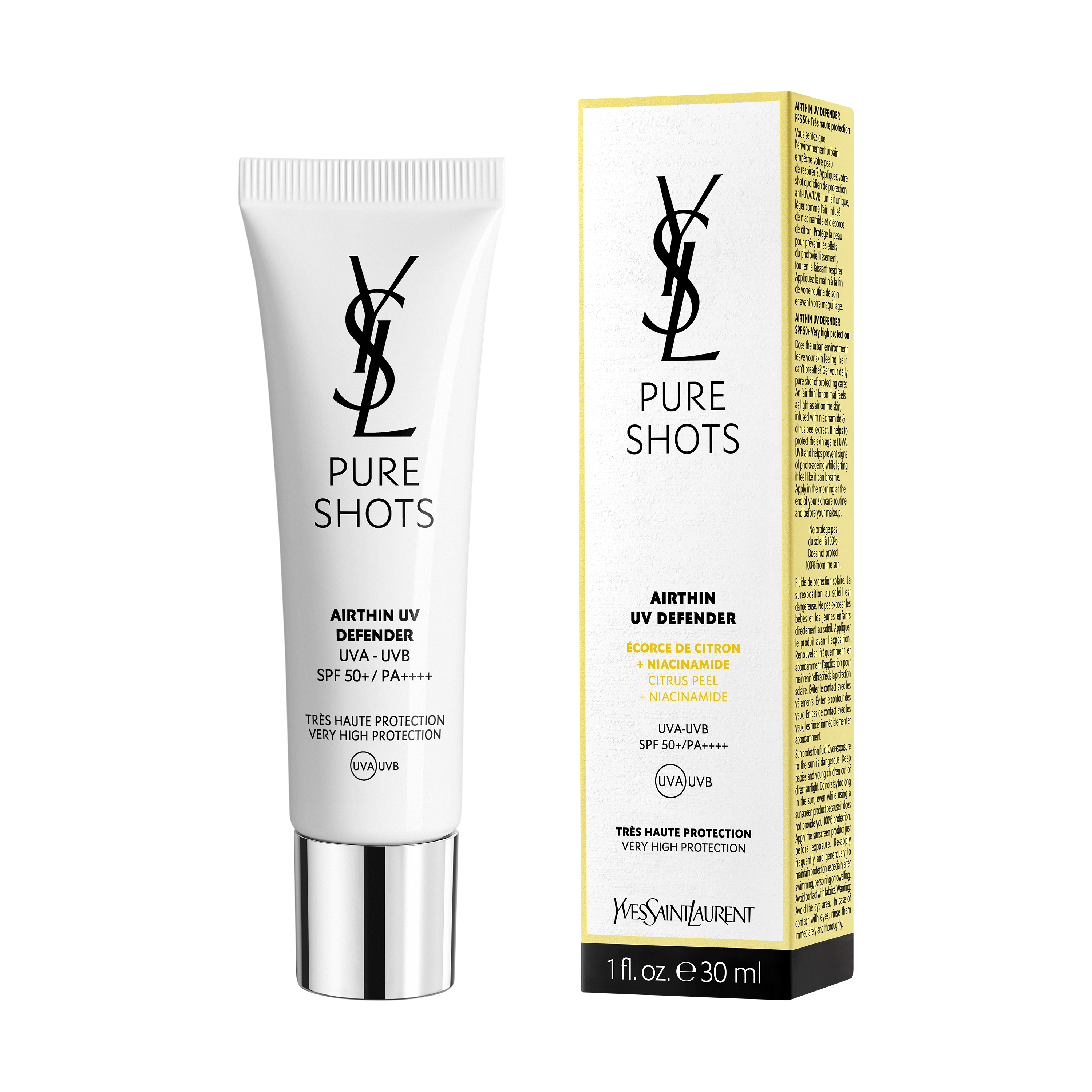 Pure Shots Airthin UV Defender | Skincare by YSL Beauty