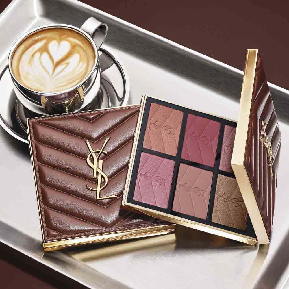 COUTURE FACE PALETTE BLUSH & HIGHLIGHTER - LIGHT TO MEDIUM