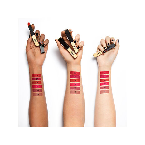 Couture Ysl Slim Matte 11 The Slim Matte Lipstick Swatches Ysl