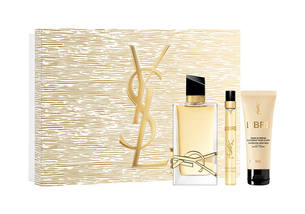 YSL LIBRE 香水 90ml & 10ml ギフトセットセット　香水 Libre Eau de Parfum Trio Holiday Set with Body Lotion | YSL Beauty