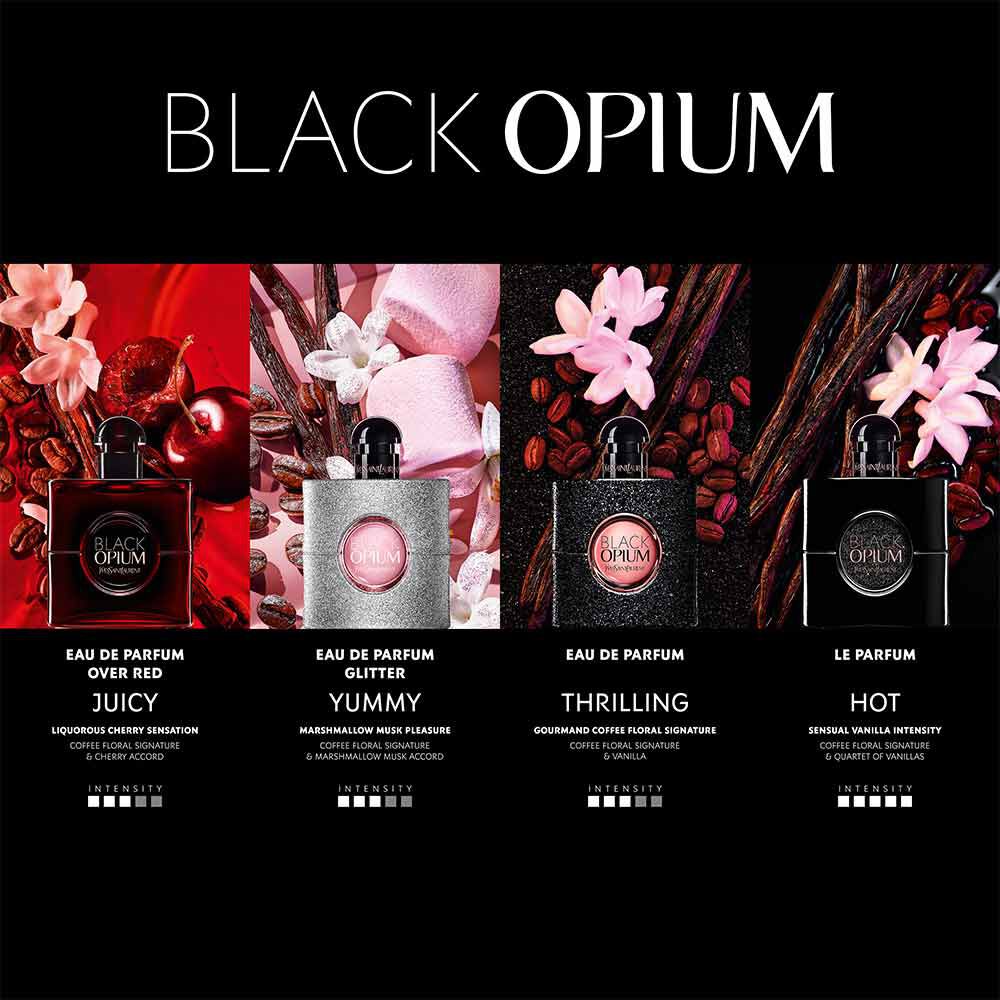 น้ำหอมผู้หญิง BLACK OPIUM EAU DE PARFUM GLITTER