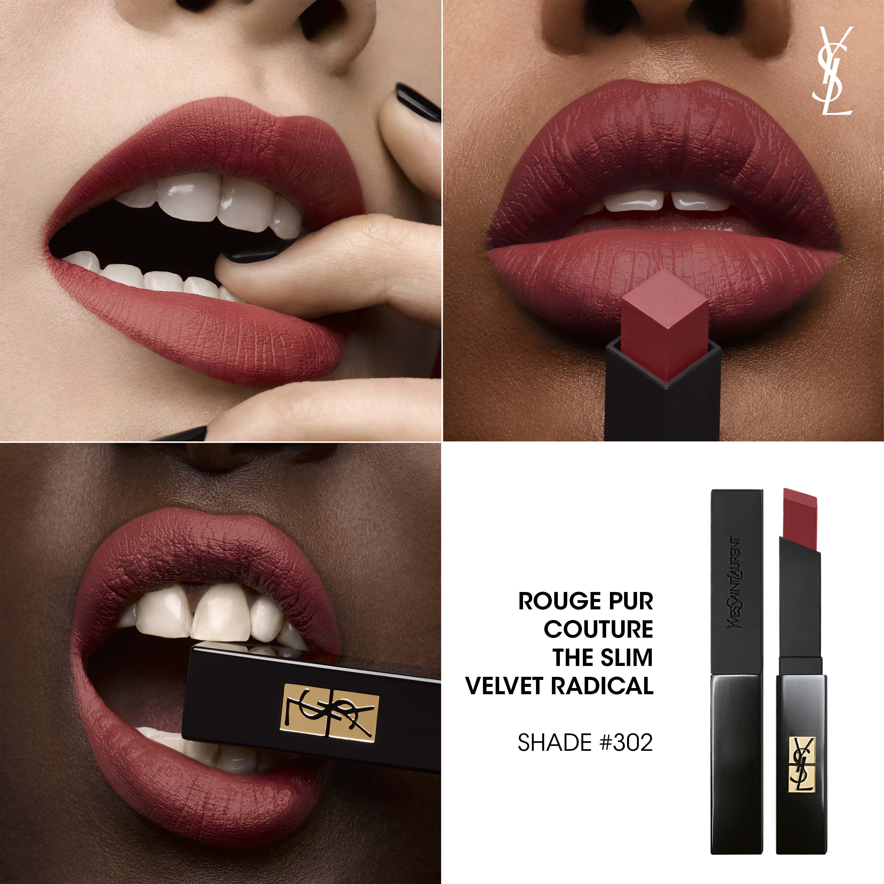ROUGE PUR COUTURE SLIM VELVET RADICAL VALENTINE S EDITION