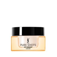 YSL Pure Shots Eye Reboot Cream, 15ml jar, front view, on a white background.