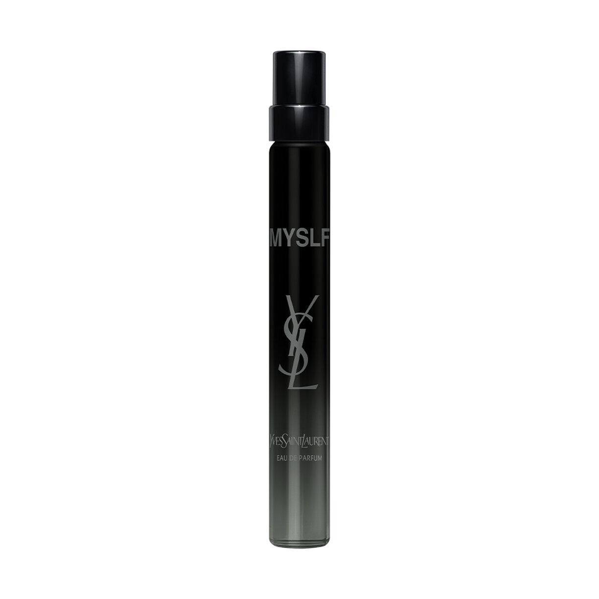 MYSLF Eau de Parfum, a black bottle with the YSL Beauty logo.
