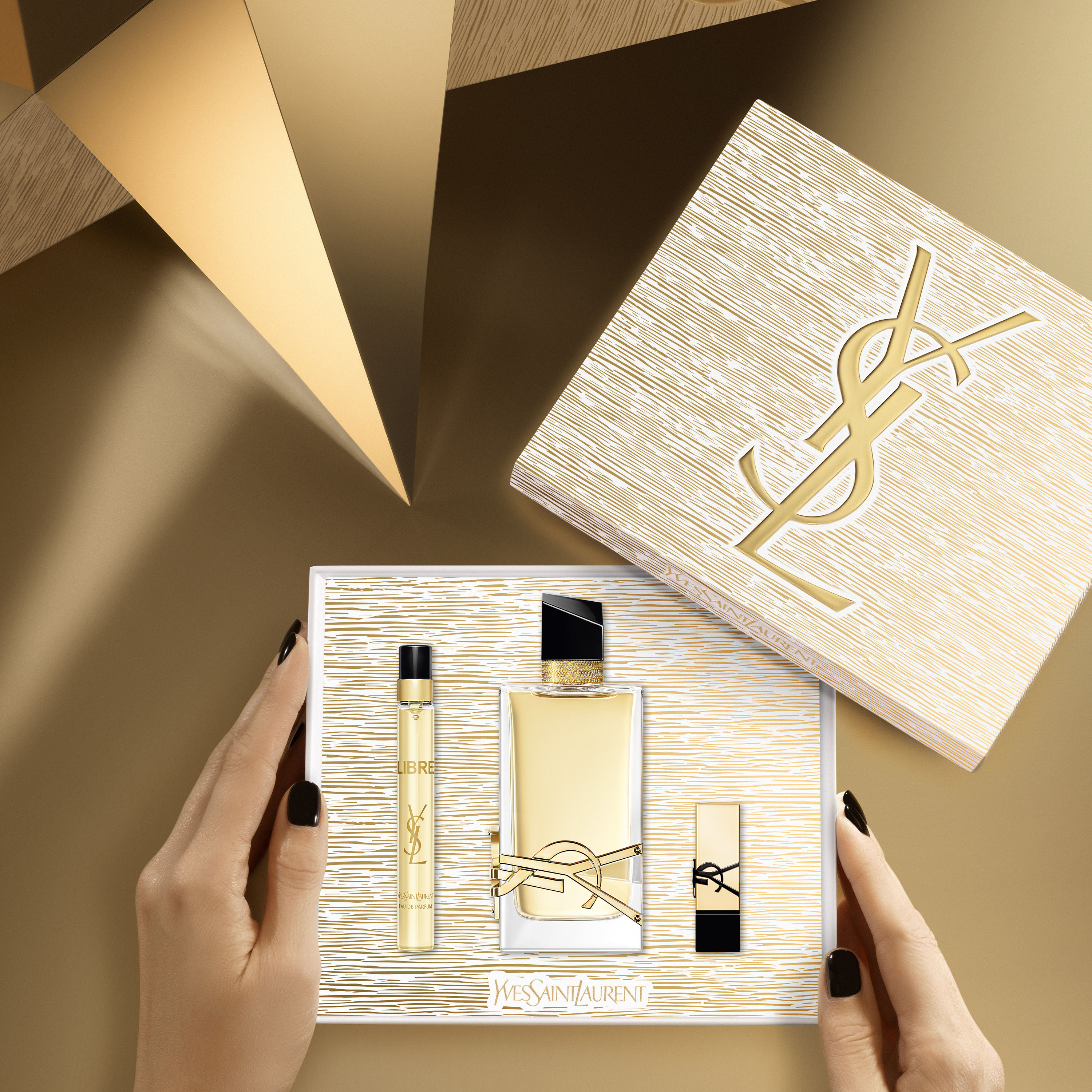 Yves Saint Laurent LIBRE 2025ホリデー限定版 YSL/イヴ・サンローラン ホリデー限定コスメ“YSL ADORN IN GOLD”【2025